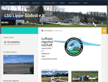 Tablet Screenshot of lsg-lippe.de